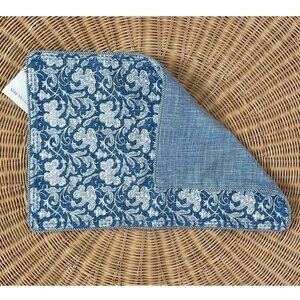 NEW Serena & Lily Lisse Pillow Cover (14”x22”)-French Blue